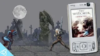 The Witcher: Crimson Trail (Java Phone Gameplay) | Demakes