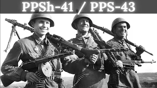 PPSh-41 & PPS-43: Best SMG of World War 2? Shooting & History #52