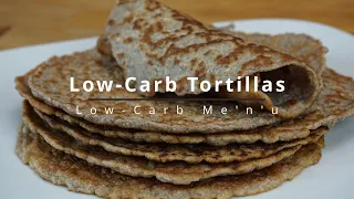 Lowcarb Tortillas Recipe | Keto Wraps | Only 1g Carbs per Tortilla!