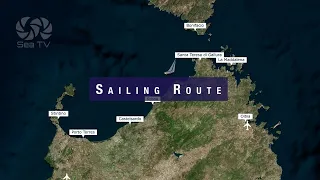 Sailing Route Sardinia Corsica