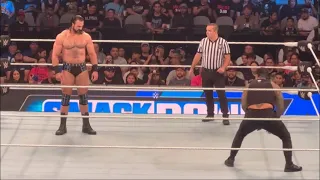 Drew McIntyre vs Jey Uso Dark Match - WWE Smackdown 10/20/2023