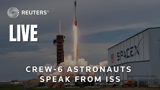 LIVE: Crew-6 astronauts hold a news conference from the International Space Station