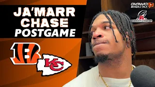 Ja'Marr Chase on Bengals' Loss to Kansas City Chiefs | AFC Championship