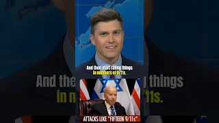 "HAMAS ATTACK" 😂 COLIN JOST #shorts