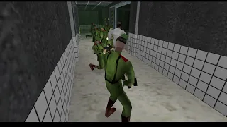 Goldeneye 007 Funny Facility death 2