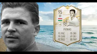 PRIME ICON MOMENTS 95 RATED FERENC PUSKAS PLAYER REVIEW - THE BEST STRIKER IN WHOLE OF FIFA 21