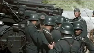The Flak 88mm gun in action - Original Sound (Intense Footage)
