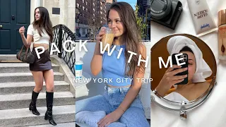 PACK WITH ME: NYC TRIP #SHORTS