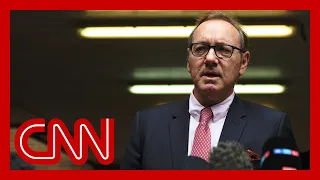 Watch moment Kevin Spacey speaks to reporters after being cleared of all sexual assault charges