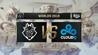 G2 Esports vs Cloud9 | Worlds Gruppenphase, Tag 3 [GER]