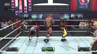 Big E vs Bobby Lashley vs Randy Orton - WWE 2K24 (Cyber Sunday)