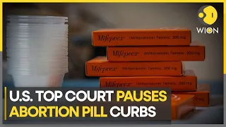 US Supreme Court temporarily pauses abortion pill restrictions | Latest World News | WION