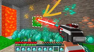 ARMA LASER QUE MINERA NO MINECRAFT - STONKSCRAFT 2