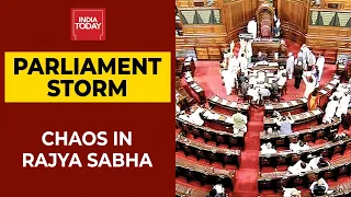 Parliament Showdown: Ruckus & Chaos In Rajya Sabha On Tuesday| India Today