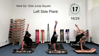 12-minute Strength Workout on GiBoard Balance Board