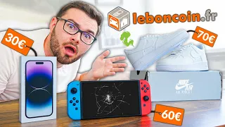 J'ai acheté des OBJETS D'OCCASION SUR LEBONCOIN ! (je me suis fait arnaqué...)