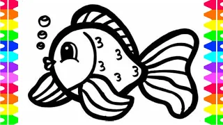 FishDrawing, Learning and Drawing for Kids and Toddlers