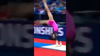 Stuck CLEAN!!! pt 4 #gymnastics #floor #shawnjohnson #rebeccaandrade