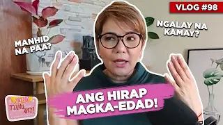 ANG HIRAP MAGKA-EDAD! Paano Iwasan ang Pamamanhid at Pangangalay? | Fun Fun Tyang Amy Vlog 98