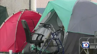 Homeless advocates decry proposed Miami Beach camping ban
