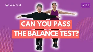 Prevent falls at home with this balance test and balance exercises