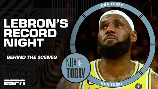 All-Access look at LeBron James passing Kareem Abdul-Jabbar | NBA Today