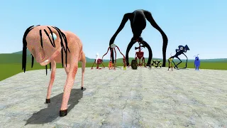 BIG CHARLIE VS TREVOR HENDERSON CREATURES!! Garry's Mod Sandbox