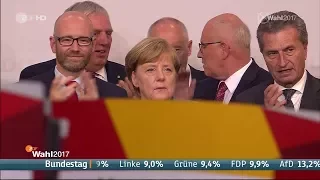 Bundestagswahl 2017 erste Ergebnisse und Reaktionen live im ZDF