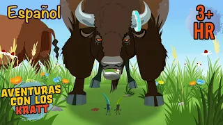 Estampida de bisontes [episodios completos] Aventuras con los Kratt