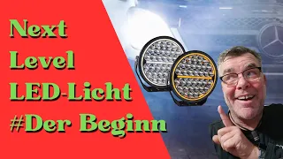 LED-Zusatzscheinwerfer nicht nur für den CamperVan. #campervan #ledscheinwerfer