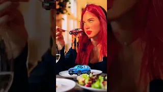 Ela comeu um carro? 😱Respondendo com o fone (#SHORT) Mansão Movie