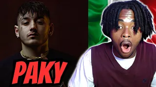 FIRST TIME REACTING TO PAKY (Paky Freestyle 2,Tuta Black, La Bellavita) | (ITALIAN RAP)