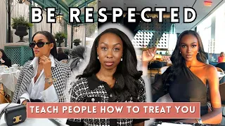 How To Be Respected and Set Boundaries | Stop People Pleasing