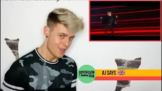 Sweden | Eurovision 2018 Reaction Video | Benjamin Ingrosso - Dance You Off