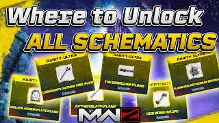 Where to Get Every Crafting Schematic in MWZ | MW3 Zombies