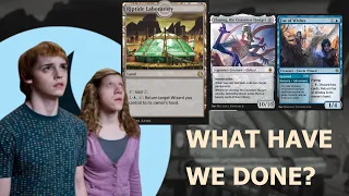 WE HAVE CREATED A LATE-GAME-MONSTER! Mono Blue Wizards Historic MTG Arena