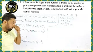 Que 8-11 exercise 3 E linear equations in two variables CBSE 10 by rajneesh sir