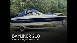 [UNAVAILABLE] Used 2006 Bayliner 210 in Carnation, Washington