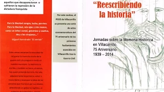 Jornadas sobre la memoria Histórica Villacarrillo 2014