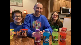 Autism Awareness Day!  New Skittles Drinks- 4 Fruity Flavors!