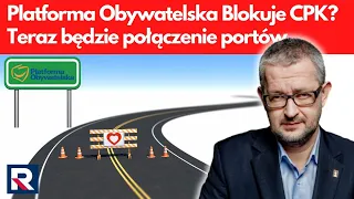 Platforma Obywatelska Blokuje CPK? Teraz będzie połączenie portów | Salonik polityczny 3/3