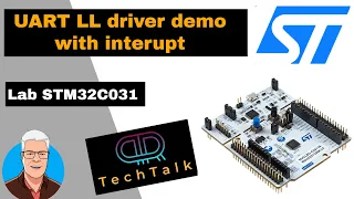 STM32C0 UART project using LL Driver