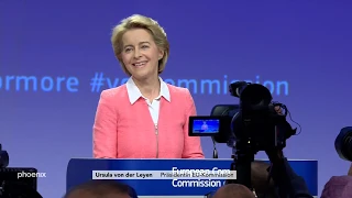 EU: Ursula von der Leyen stellt die 27 neuen Kommissare vor