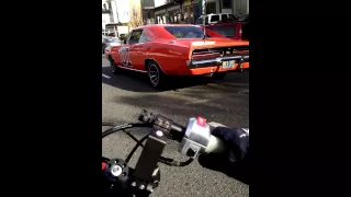 Passing by the General Lee in Portland, Oregon