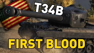 World of Tanks || First Blood - T34B