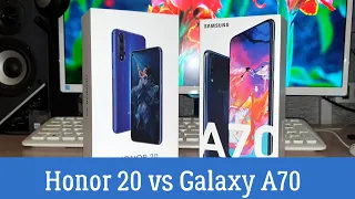 Сравнение Samsung Galaxy A70 и Honor 20: "Избиение Младенца"