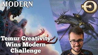 Temur Creativity wins Modern Challenge! | MTGO
