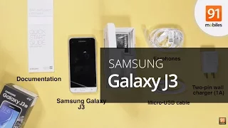Samsung Galaxy J3 Unboxing
