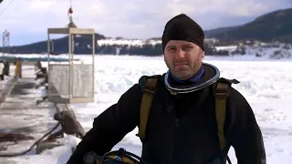 Diver, man facing the dangers of the ocean