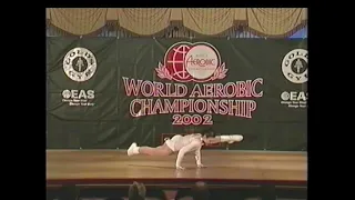 Nicki Treanor (New Zealand) - 2002 ANAC World Aerobic Championship